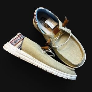 Hey Dude Wendy Funk Baja Women's Casual Shoes Natural Women's 7